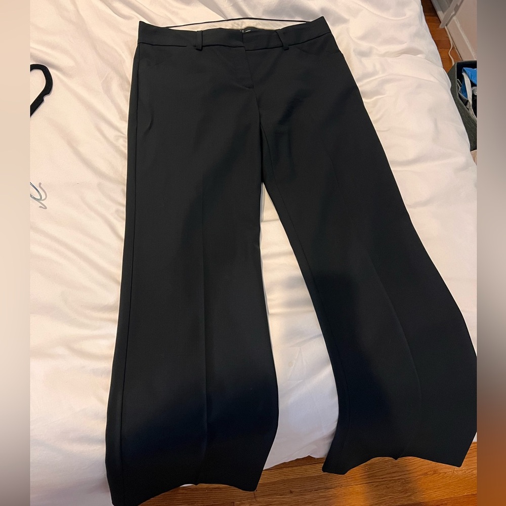 Theory black slacks size 6